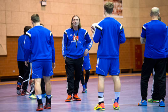 Sveriges förbundskapten Staffan Olsson