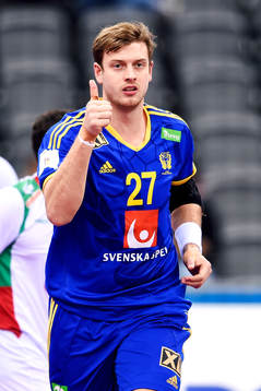 Sveriges Niclas Barud gör tummen upp