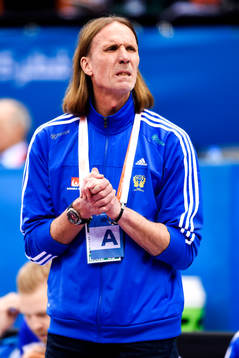 Sveriges förbundskapten Staffan Olsson