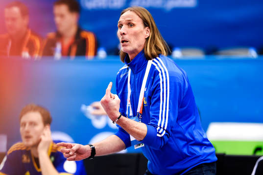 Sveriges förbundskapten Staffan Olsson