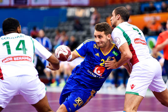 Sveriges Patrik Fahlgren