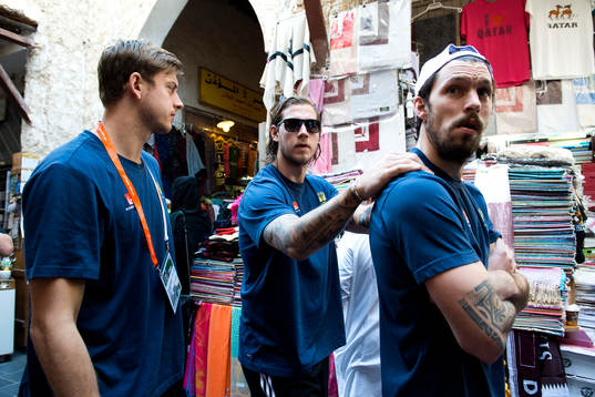 Niclas Barud, Andreas Nilsson och Fredrik Petersen
