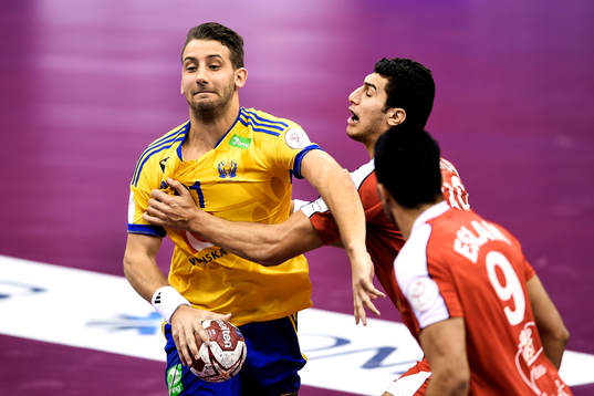 Sveriges Patrik Fahlgren
