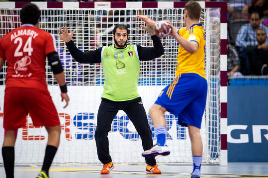 Egyptens målvakt Karim Handawy