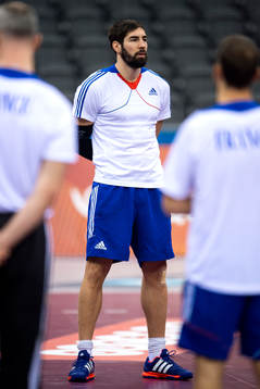 Frankrikes Nikola Karabatic