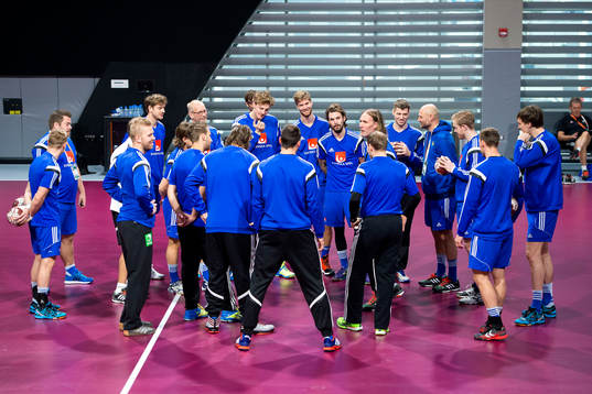 Spelarna har genomgång