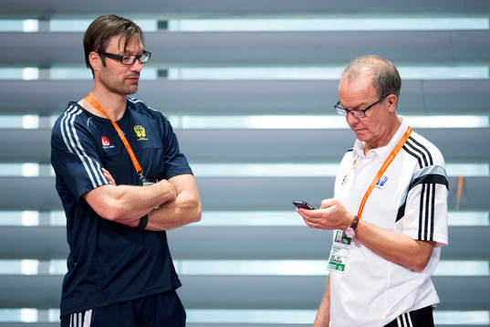 Sveriges läkare Ulf Sigurdsson och sjukgymnast Inge