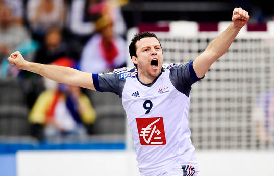 Frankrikes Guillaume Joli jublar