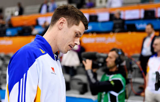 Sveriges Kim Andersson deppar