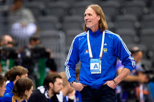 Sveriges förbundskapten Staffan Olsson