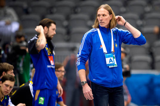 Sveriges förbundskapten Staffan Olsson