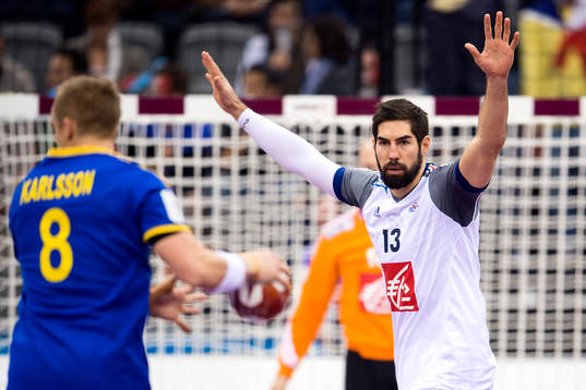 Frankrikes Nikola Karabatic