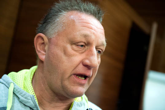 Polens förbundskapten Michael Biegler