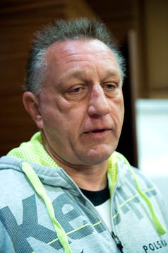 Polens förbundskapten Michael Biegler