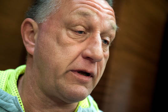 Polens förbundskapten Michael Biegler