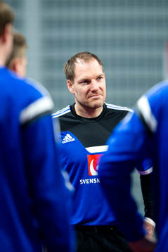 Sveriges målvakt Mattias Andersson