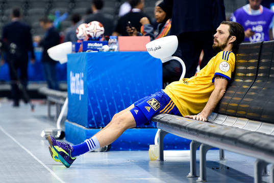 Sveriges Fredrik Petersen deppar