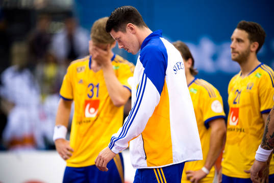 Sveriges Kim Andersson deppar