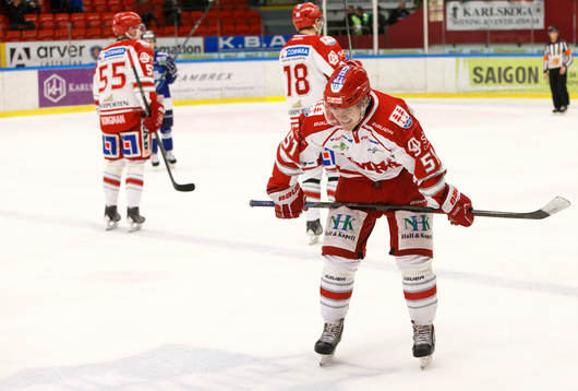 Timrås Mattias Nilsson ser deppig ut