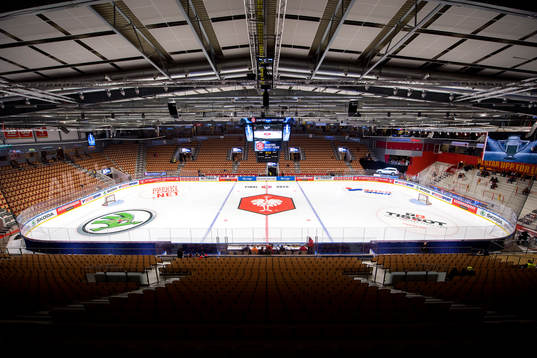 Vy över Coop Norrbotten Arena