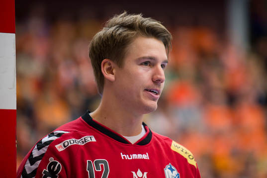 Kristianstads målvakt Leo Larsson