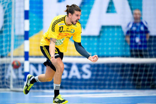 Sävehofs Victor Fridén jublar