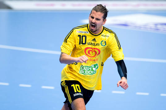 Sävehofs Victor Fridén jublar