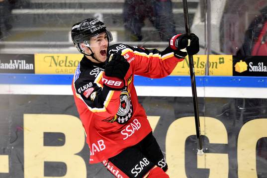 Luleås Johan Forsberg jublar