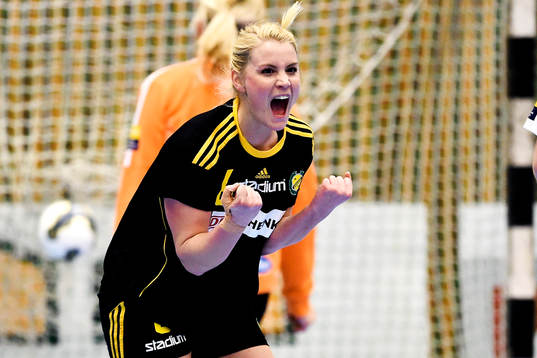 Sävehofs Ida Odén jublar