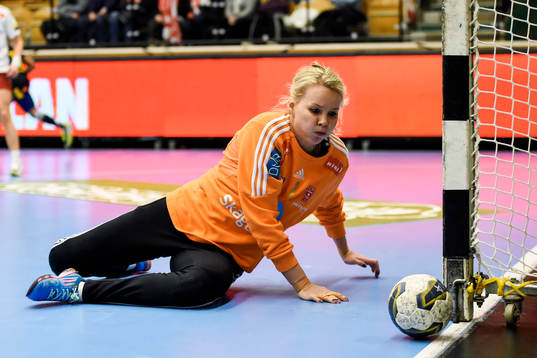 Larviks målvakt Sandra Toft