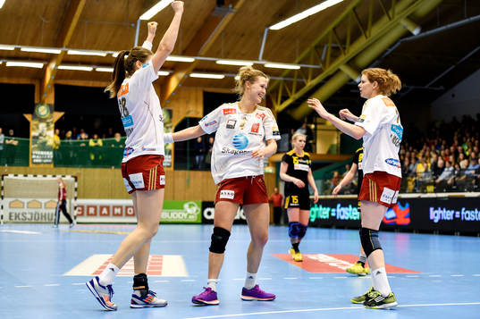 Larviks Alina Wojtas, Marit Malm Frafjord ochTonje Larsen