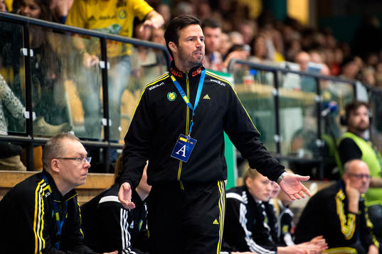 Sävehofs tränare Henrik Signell