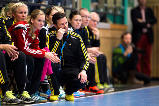 Sävehofs tränare Henrik Signel