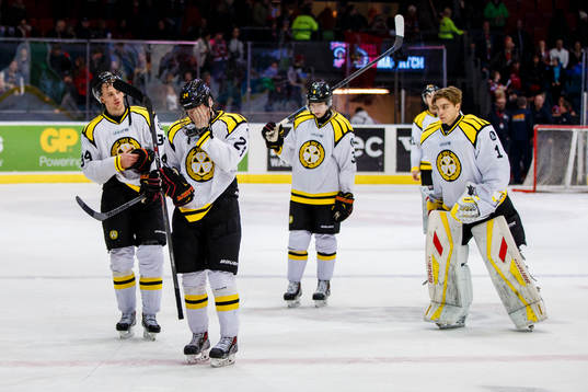 Brynäs spelare deppar