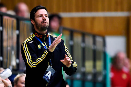 Sävehofs tränare Henrik Signell