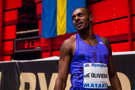 Nil de Oliviera i 200 meter