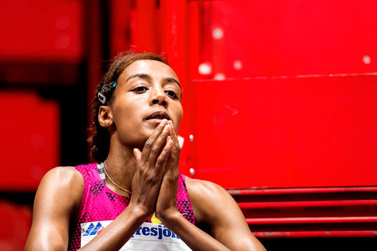 Sifan Hassan vann i 1500 meter