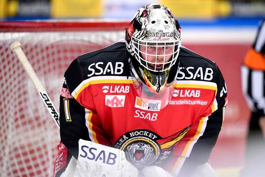 Luleås målvakt Daniel Larsson