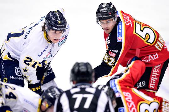 s Malte Strömvall och Luleås Karl Fabricius