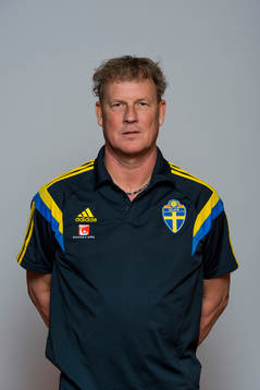 Sveriges målvaktstränare Mikael Olsson