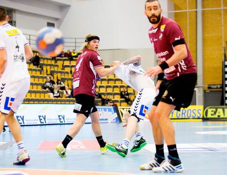 Lugis Jonatan Leijonberg och Nemanja Milosevic och