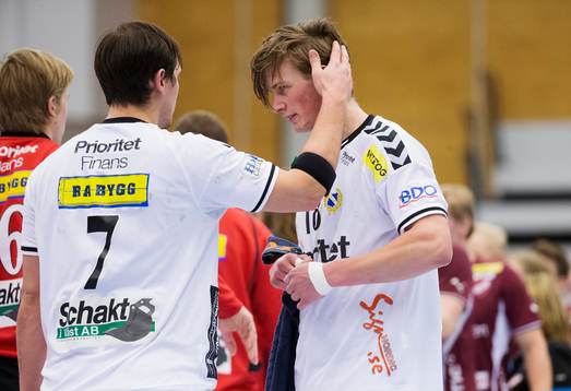 Redbergslids Lars Bernhardsson och Jonathan Carlsbogård