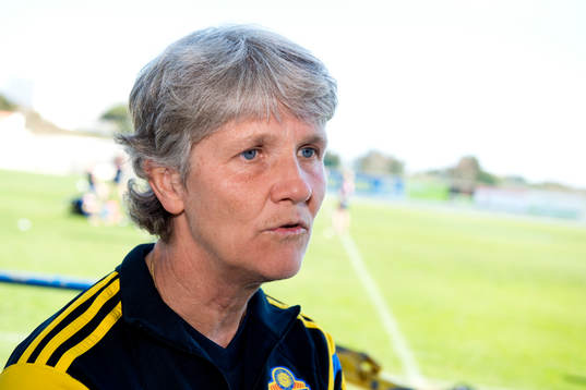 Förbundskapten Pia Sundhage