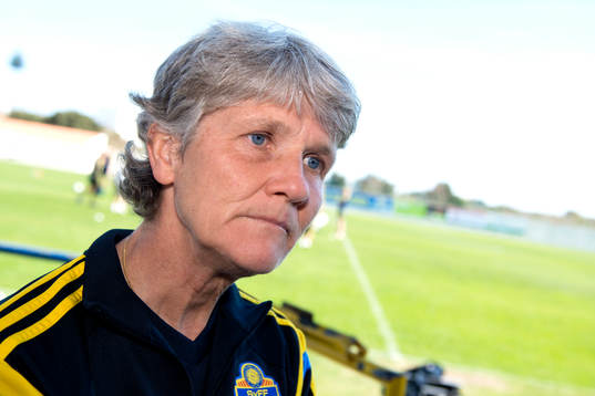 Förbundskapten Pia Sundhage