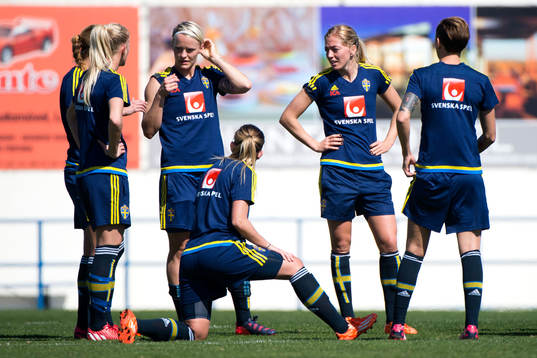 Nilla Fischer och Linda Sembrant