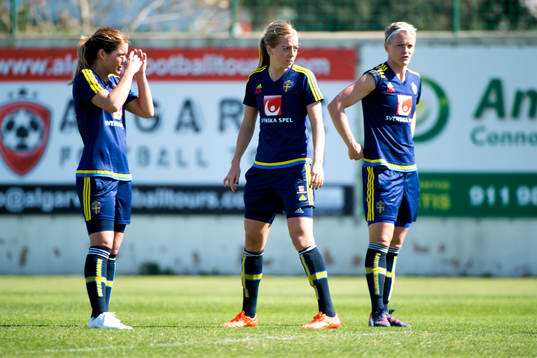 Hanna Folkesson, Linda Sembrant och Nilla Fischer