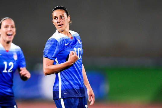 s Carli Lloyd jublar