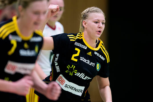 Sävehofs Tilda Olsson jublar