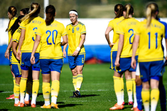 Sveriges Sara Thunebro deppar