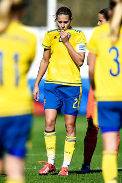 Sveriges Charlotte Rohlin deppar